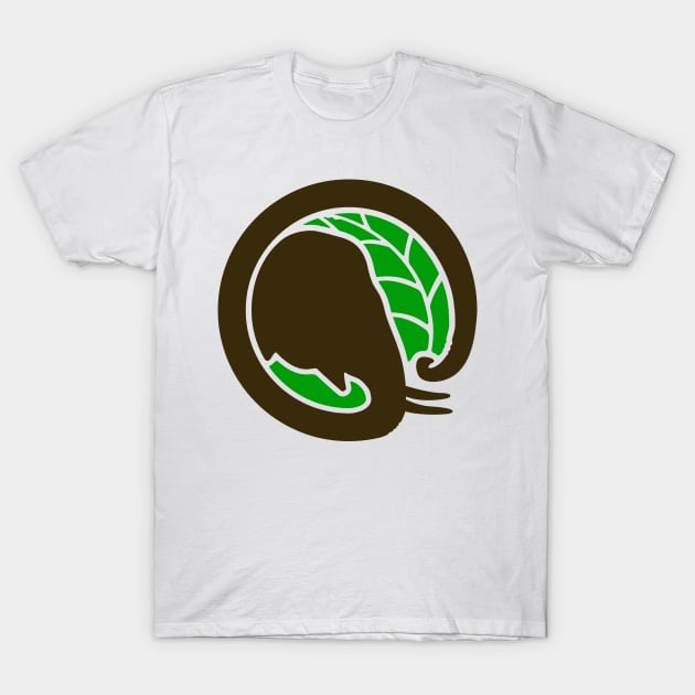 elephant and leaf T-Shirt by SASTRAVILA